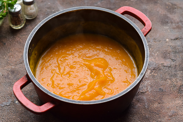 суп-пюре из тыквы со сливками рецепт фото 8